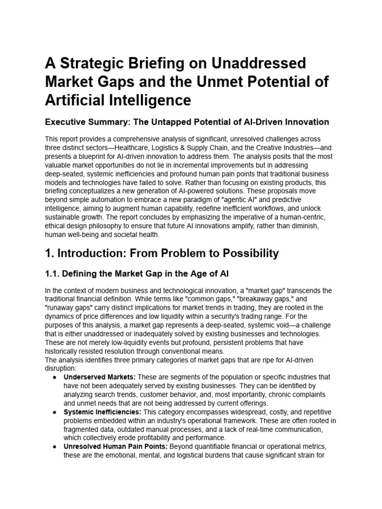 AI-Driven Problem Identification | PDF | Artificial Intelligence ...