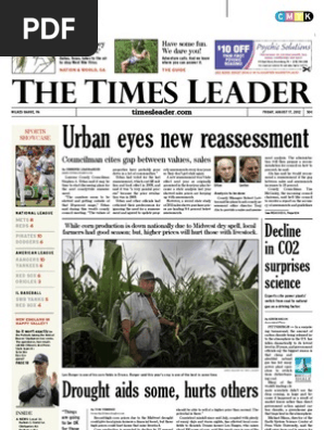 Times Leader 08 17 12 Pdf Bashar Al Assad Mitt Romney