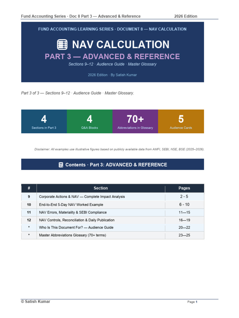 NAV Calculations Part 3 1776347767 | PDF | Derivative (Finance ...