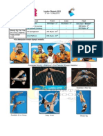 Olympic 2012 Diving Result