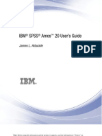 IBM SPSS Amos User's Guide