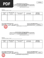 Monthly Radiography Log Sheet | PDF