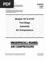 Download Compressor - Ingersoll-Rand Parts List 15T by ilroux SN103116071 doc pdf
