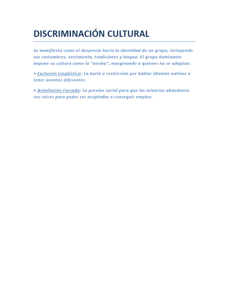 Discrimi Nación | PDF | Discriminación | Pobreza