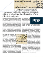 Lo Studio Del Dottor Commercialista Francesco Indrieri e Dei Suoi Associati Stile e Professionalità Al Servizio D Una Clientela Esigente