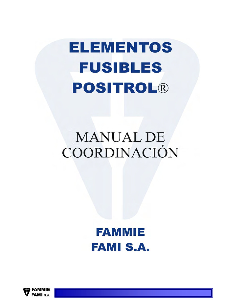 Elementos Fusibles Positrol Coordinación-Comprimido | PDF | Fusible ...