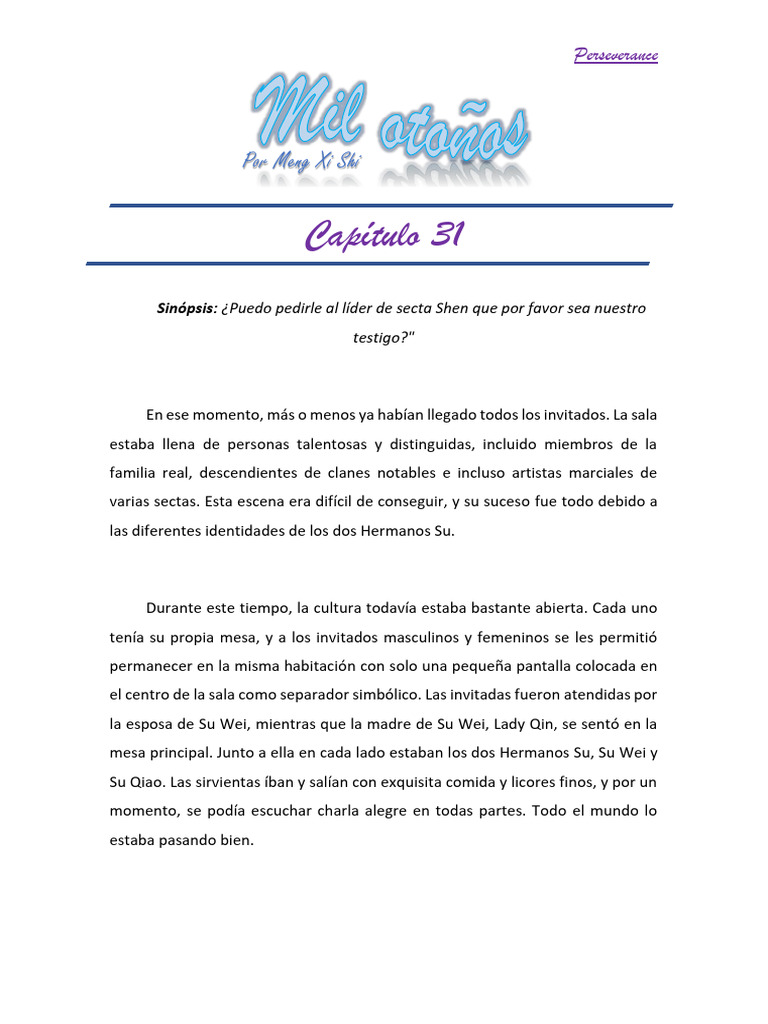 Formato Mil Otoños 31 | PDF