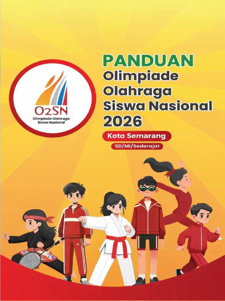 Rev. Panduan O2SN SD 2026 Rilis.. | PDF