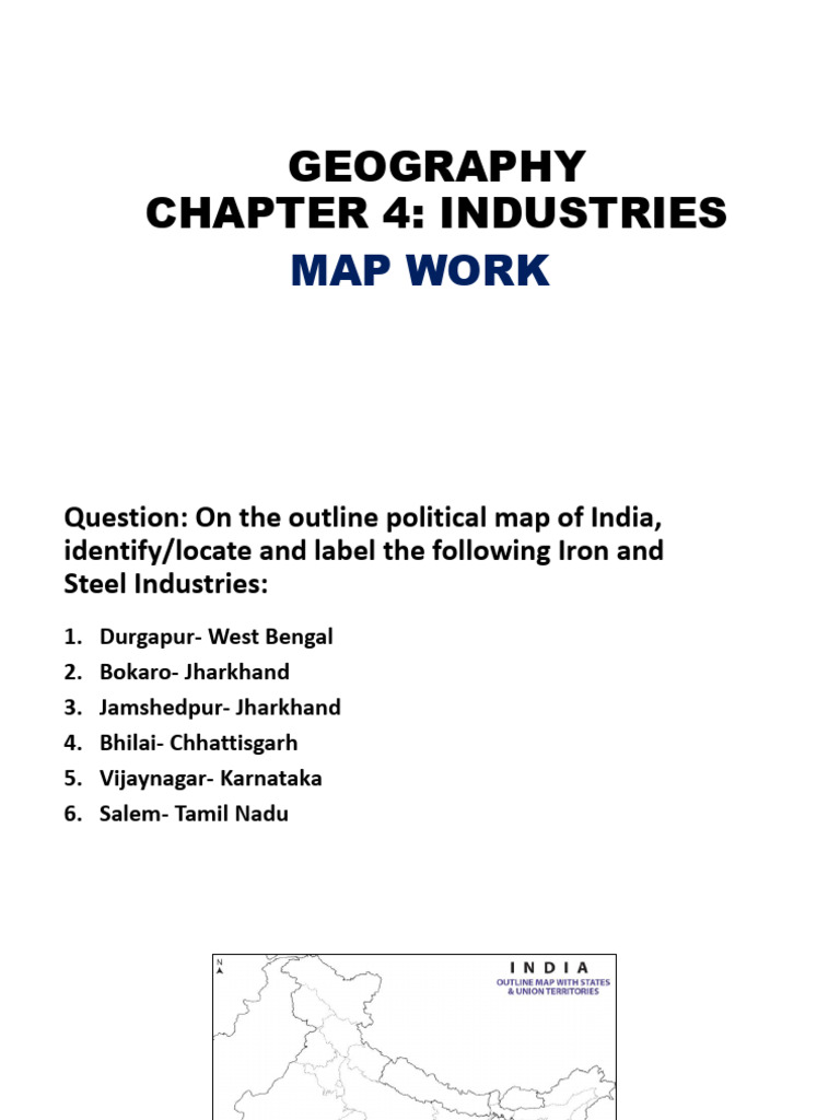Geography Map Work | PDF