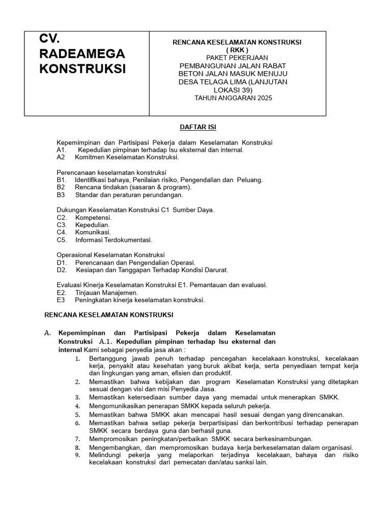 RKK RMK Diki | PDF