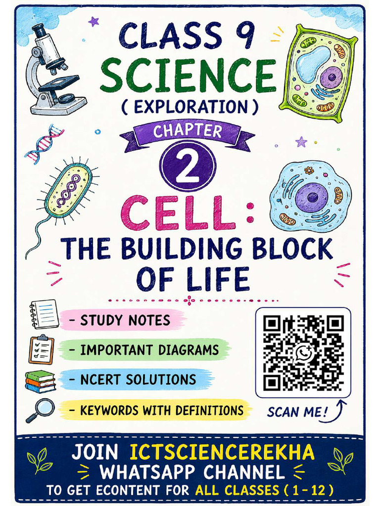 Class 9 Science Chapter 2 Cell | PDF