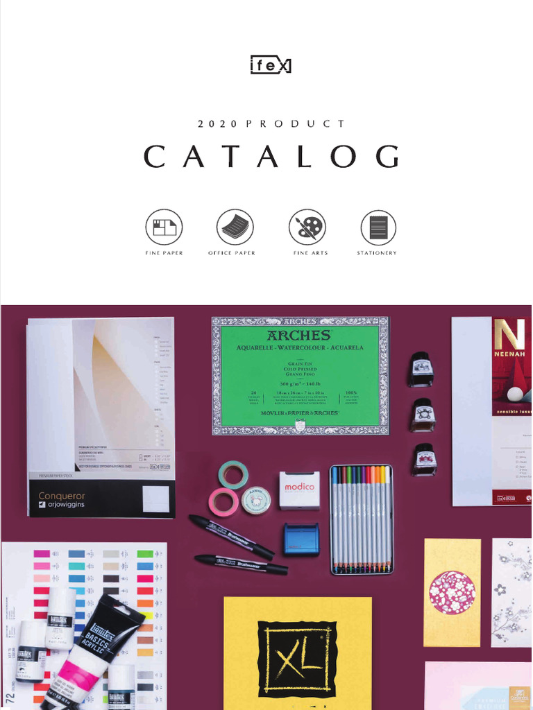 Artist Paper Product Catalog | PDF | Drawing | Paper