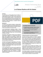 Modeling the Interaction of Subsea Pipelines with the Seabed 2010