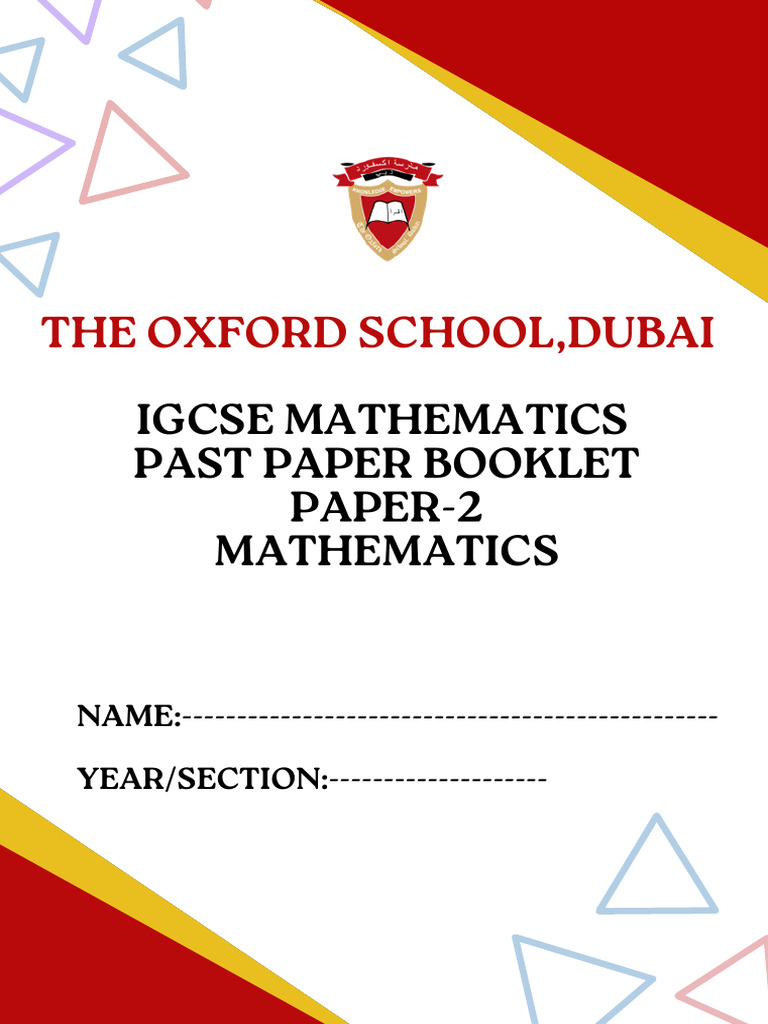 0580 Extended PAPER 2 | PDF | Area | Sphere