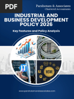 Madhya Pradesh Industrial Promotion 2025 | PDF | Public–Private ...