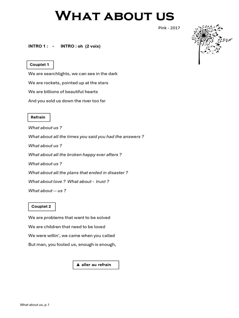 02-What About Us | PDF