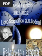 Tesina relatività ristretta