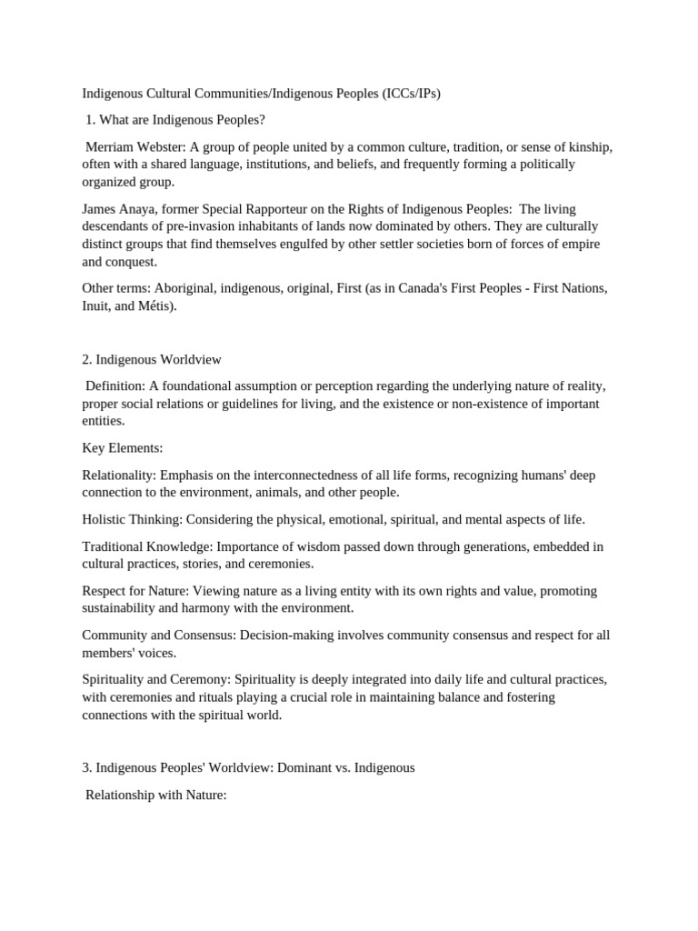 Indigenous Cultural Communities | PDF | Indigenous Peoples | Knowledge