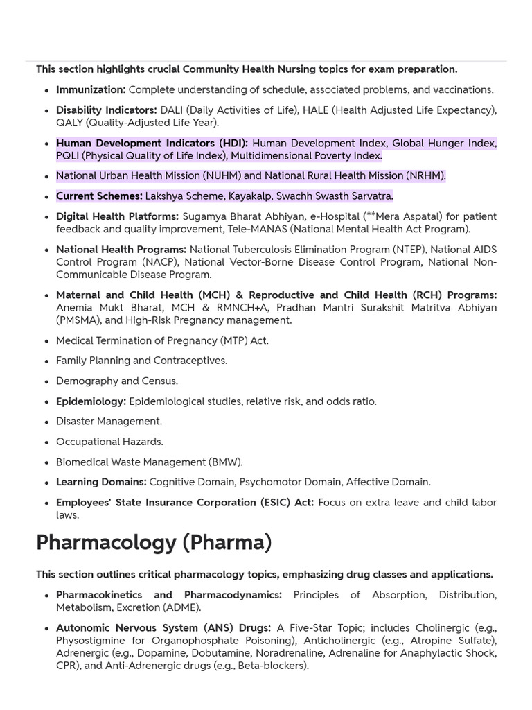 AIIMS NORCET 10 Mains Important Topics 2026, High-Yield Topics ...