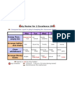 2E (2009) - Duty Roster