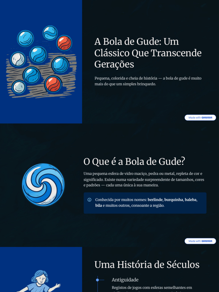 A Bola de Gude Um Classico Que Transcende Geracoes | PDF