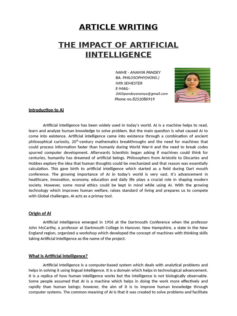 AI | PDF | Artificial Intelligence | Intelligence (AI) & Semantics