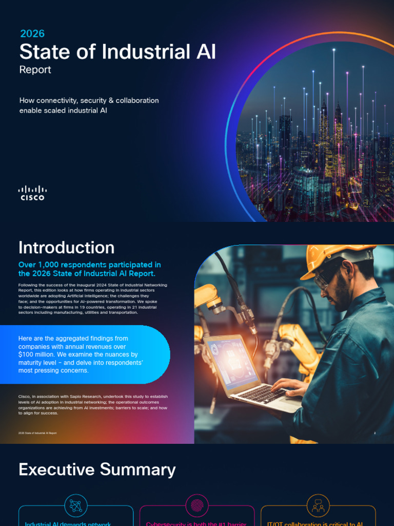 2026 State of Industrial Ai Report | PDF | Artificial Intelligence ...