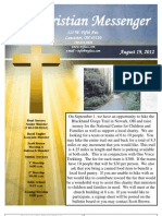 The Christian Messenger: August 19, 2012