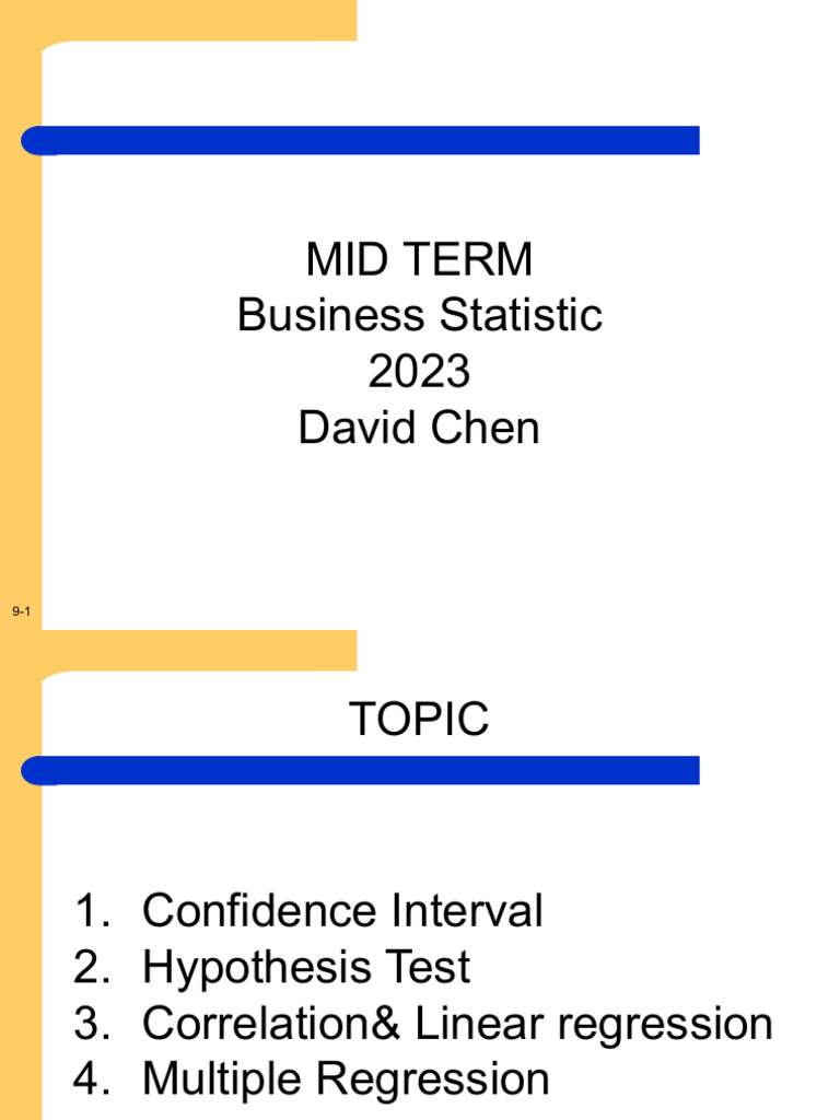 Bus Stats | PDF | Standard Error | Confidence Interval