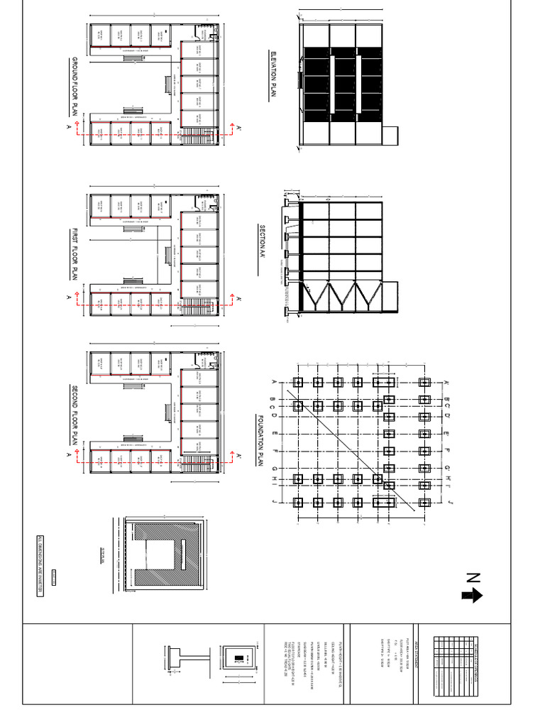 Commercial Complex Complete Plan | PDF