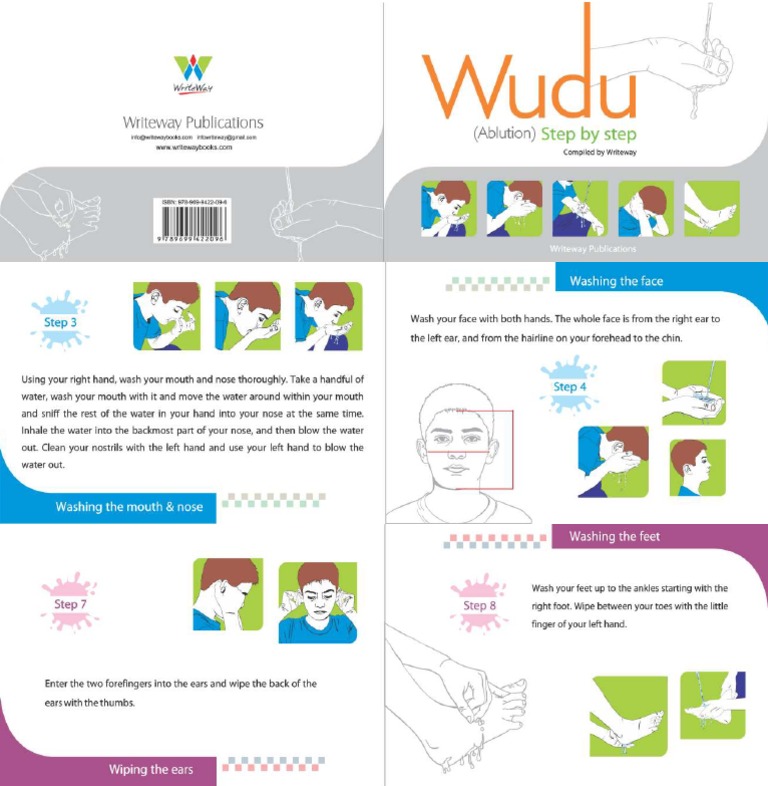 Wudu (Step by Step) | PDF | Language Arts & Discipline