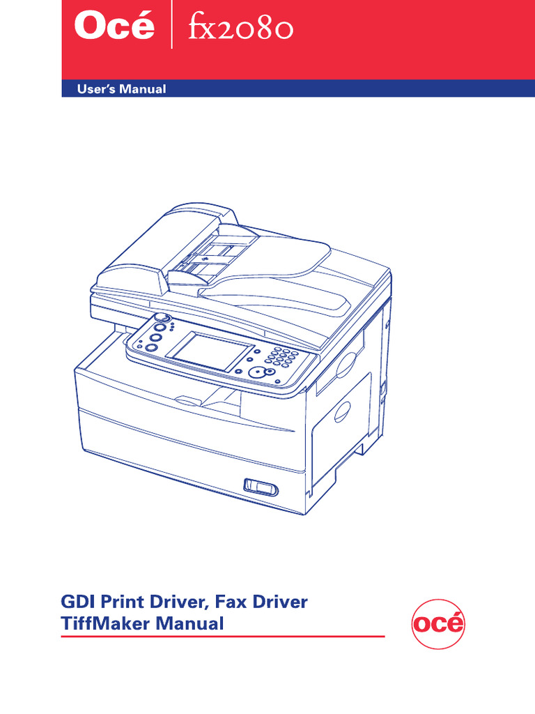fx2080_GDI | PDF | Windows Vista | Windows Xp