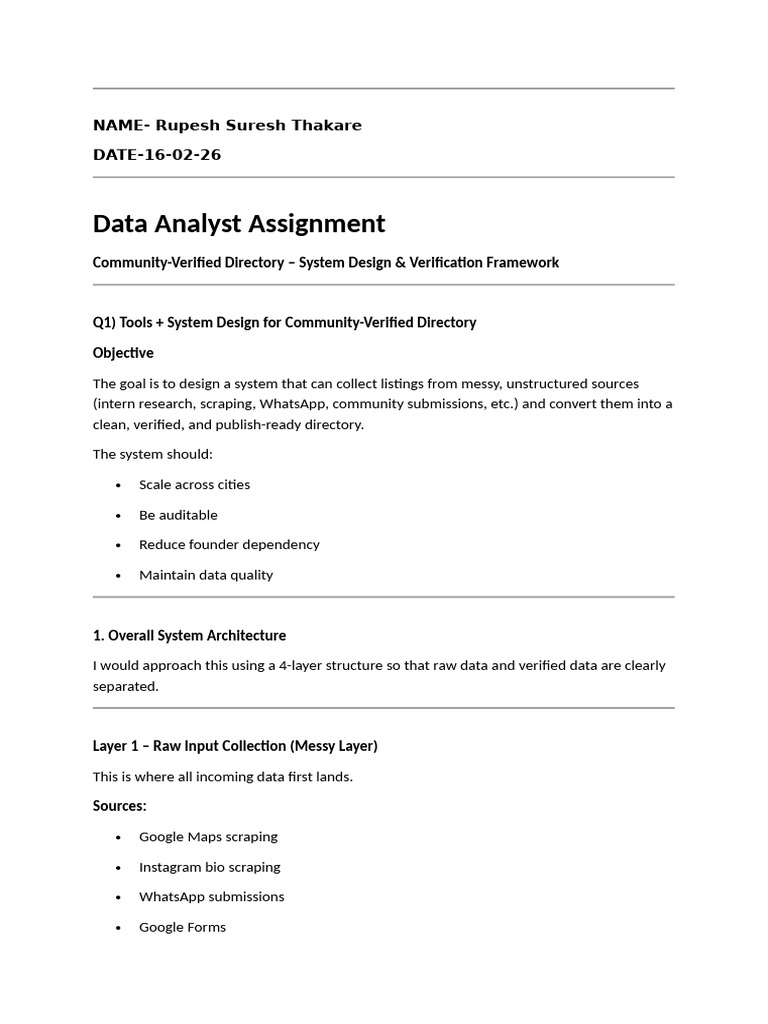 Data Analysis Assignment | PDF | Databases | Computing