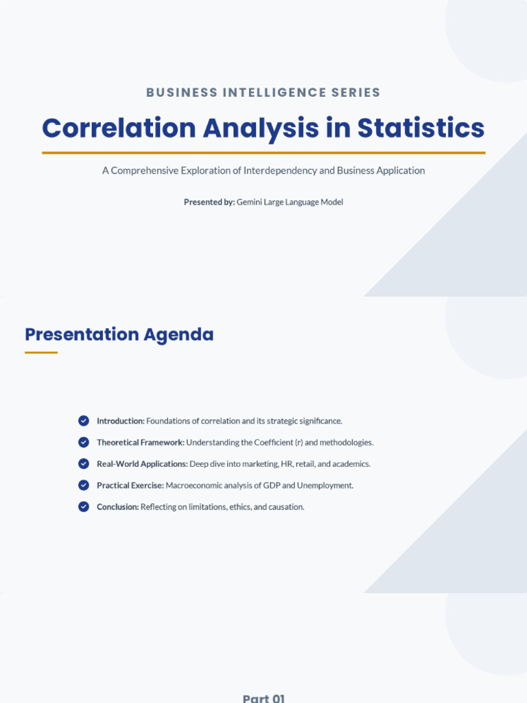 Correlation Analysis of Statistics | PDF
