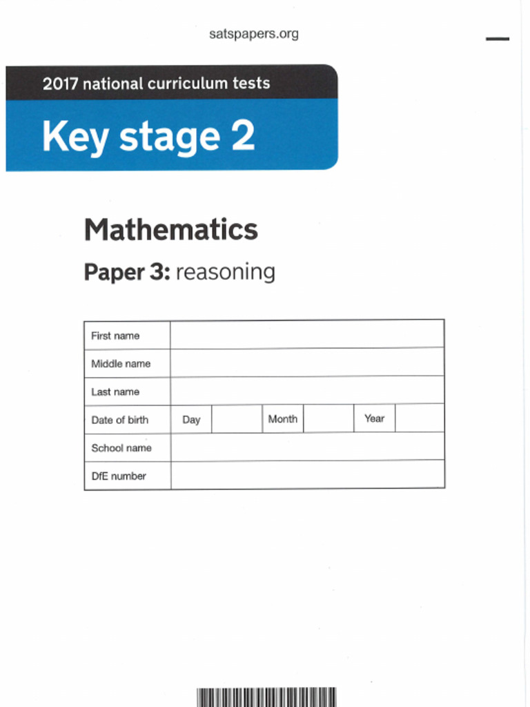2017 Paper 3 | PDF