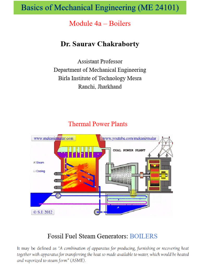 Module 4a - Boilers | PDF