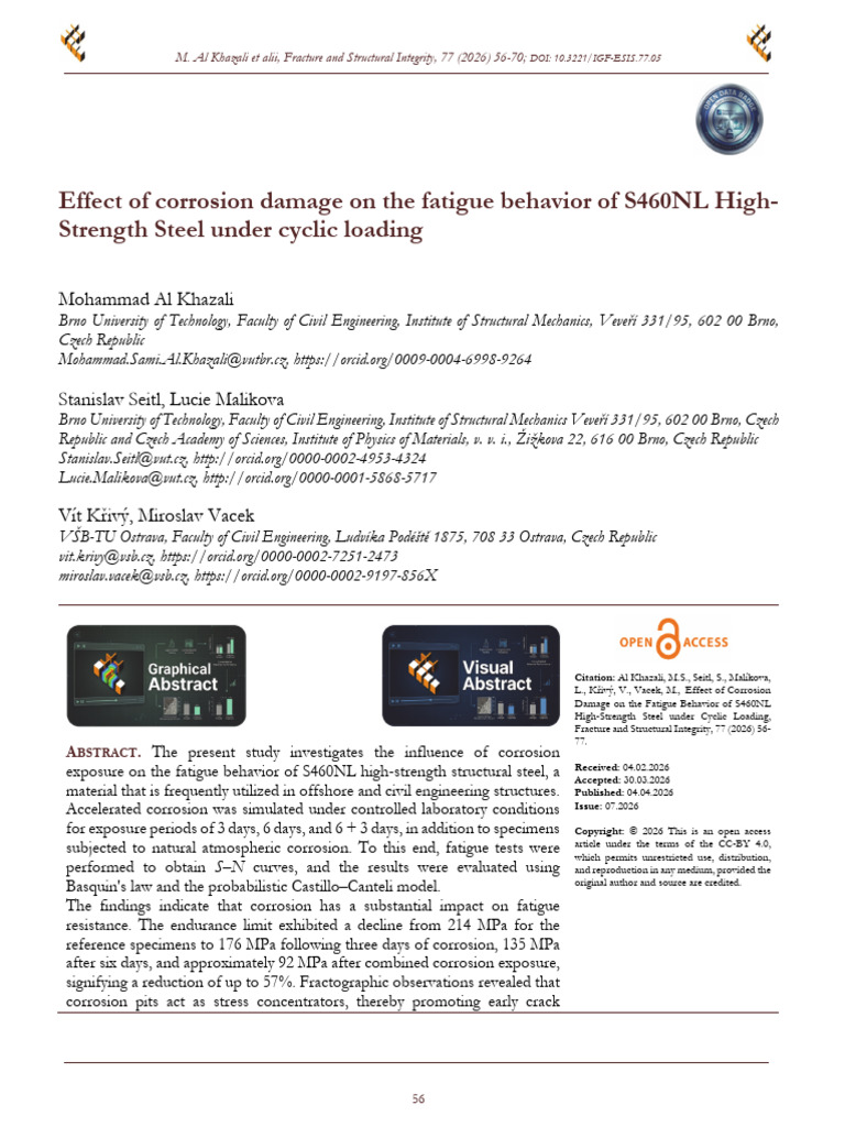 FSI_2025_77_paper_05_5810 | PDF | Fatigue (Material) | Fracture