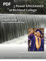 Download Fall 2012 Convocation Booklet - Learning Power UNLEASHED at Richland College by richlandcollege SN103147716 doc pdf