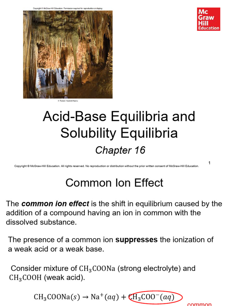 Chapter_16_Lecture_Slides | PDF | Buffer Solution | Acid