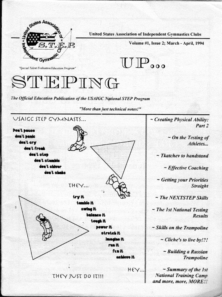 Usaigc Steping Up 01.02 | PDF