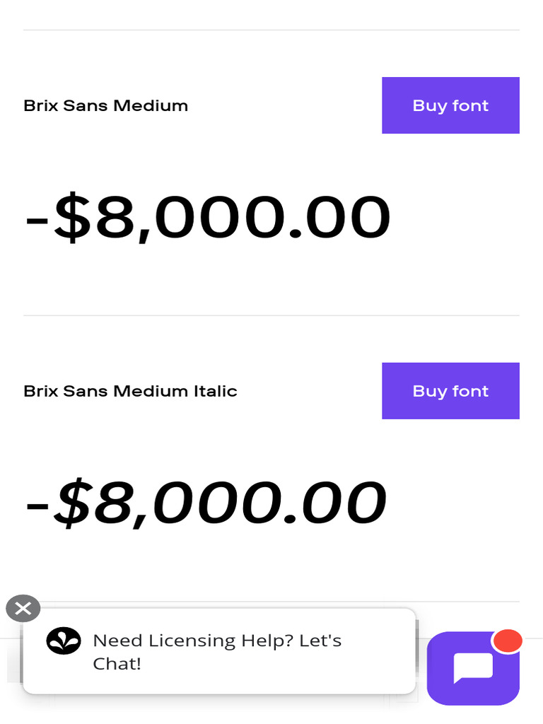 Brix Sans Font | PDF
