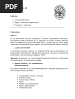Manual de Prueba Tuberculínica PPD | PDF | Tuberculosis ...