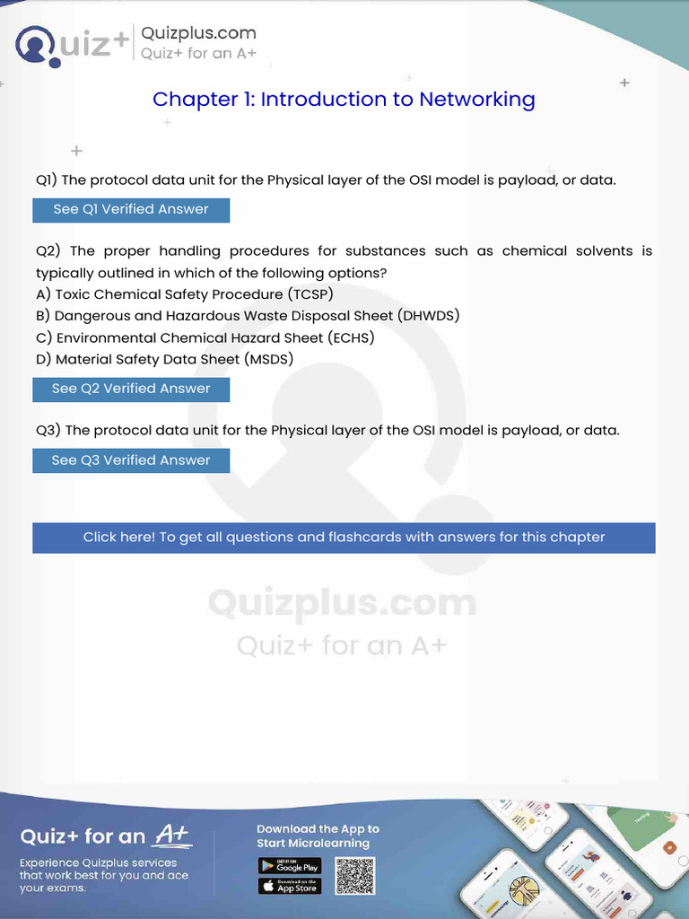 The Protocol Data Unit for the Physical Layer of the Osi Model is ...