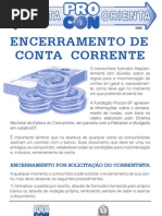 0064-Como Encerrar Sua Conta Corrente