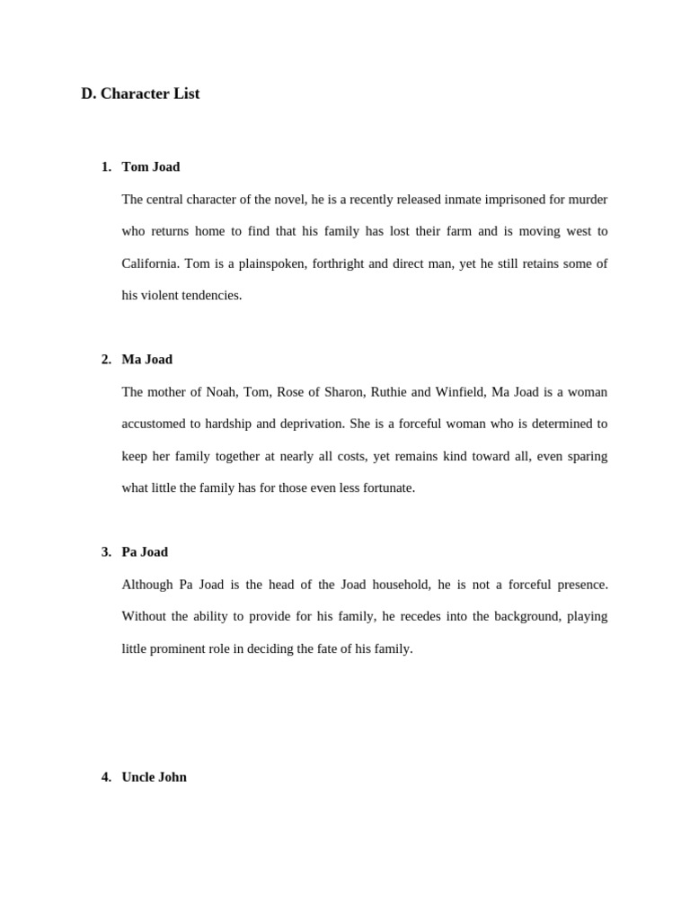Character | PDF