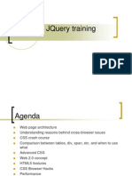CSS JQuery Training