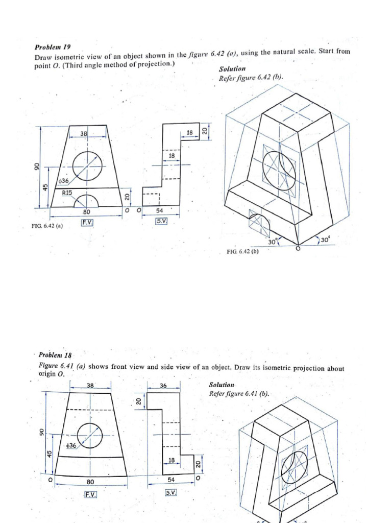 Lecture_Projection of Solids | PDF | Geometric Objects | Euclidean Geometry