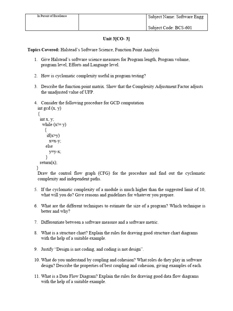 SE Assignment 3 | PDF