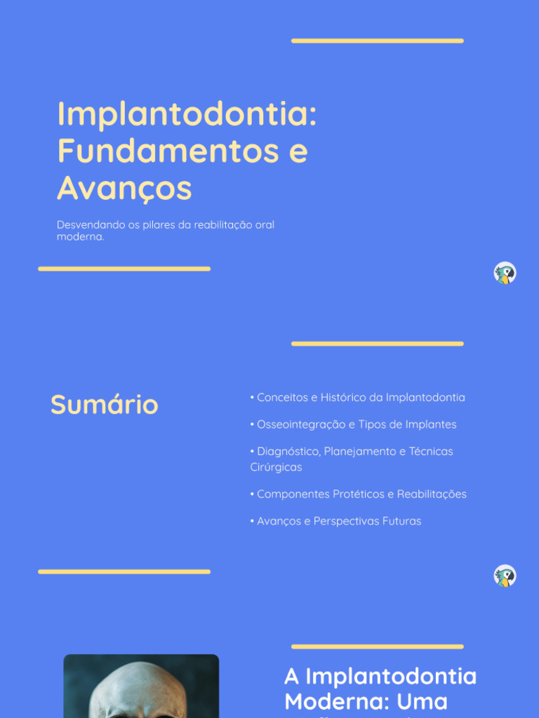 Implantodontia Fundamentos e Avanos | PDF