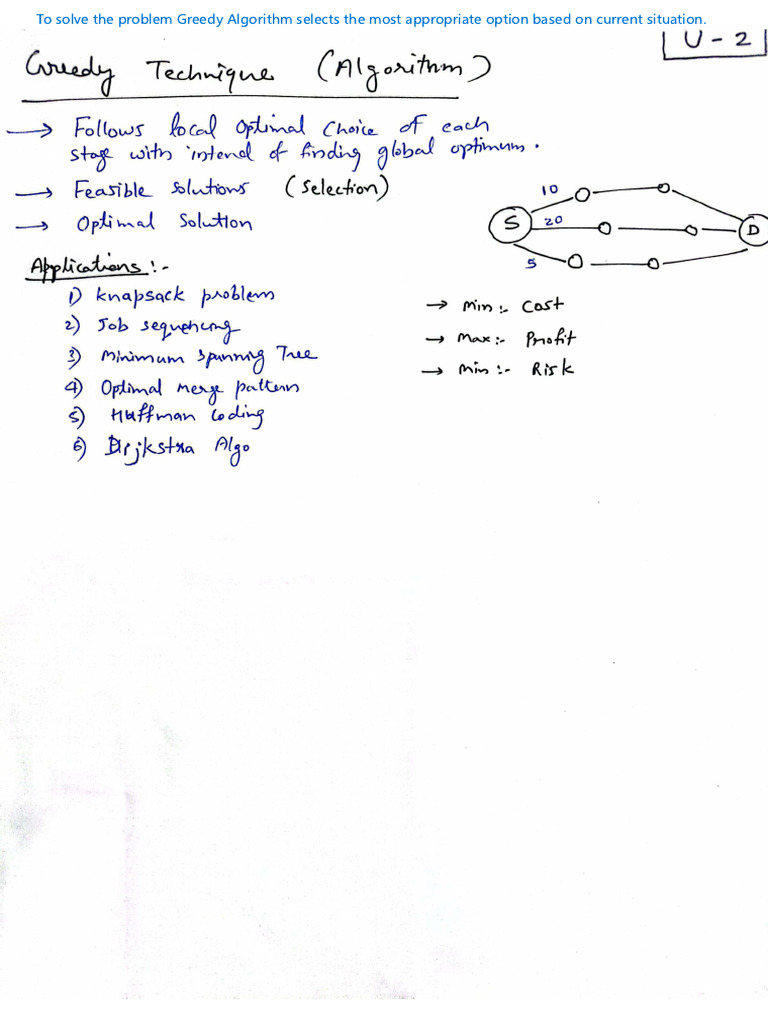 DAA Notes Unit-2 | PDF